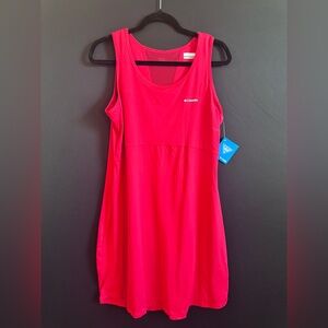 NWT Columbia PFG Midway Bay Womens Active Dress in Bright Red-Pink size XL
